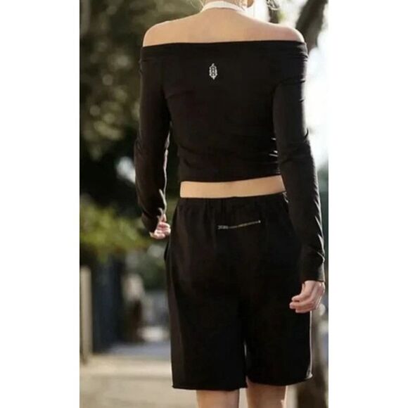 Free People Movement OB2191310 Women's Sz XS Black Hot Shot Easy 2 Piece Set - Picture 12 of 12